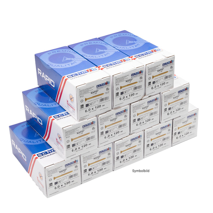 Schraubenprobierpaket Dachdecker/Zimmerer