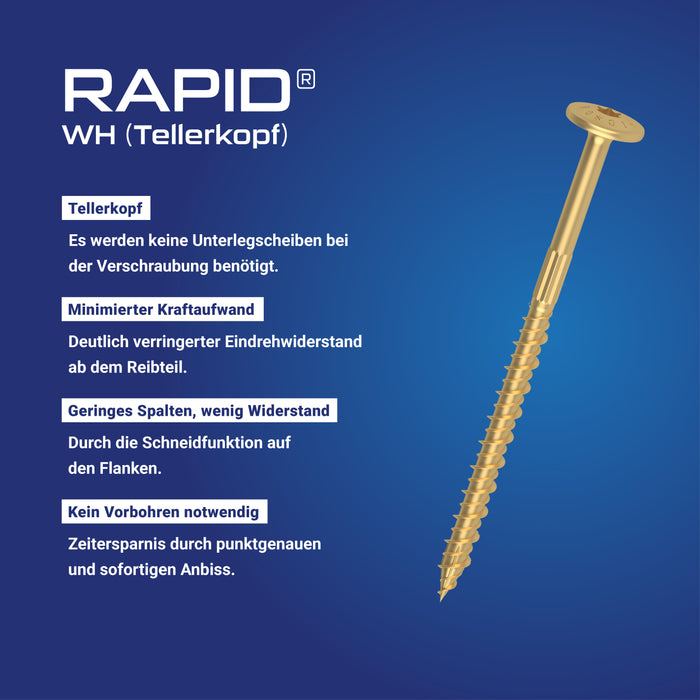 RAPID® WH (Tellerkopf)